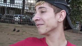 peguei o cara na praca