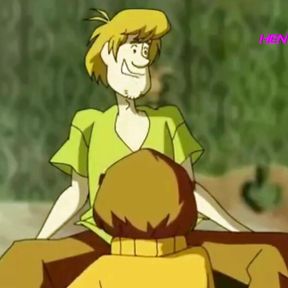 Velma &amp; Shaggy Rough Anal Creampie - Cartoon Porn Parody