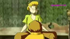 Velma &amp; Shaggy Rough Anal Creampie - Cartoon Porn Parody