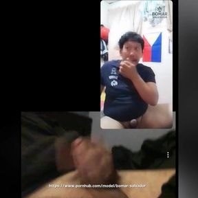 Distance Cant Stop Our Horny Video Call Jack off