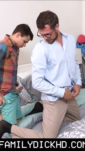 Young Twink Stepson Caught And Fucked By Horny Stepdad   Clip 1