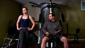 Adriana Spanked by Professor King