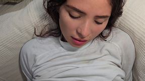 I Give My Rich Latina Stepsister a Nice Fuck Until She Gives Her All Her Rich Milk on Her Feet
