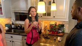 Nice-looking Anastasia Rose and Heather C Payne at strip dance scene