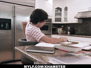 MYLF - Biggest Melons MILF Gags On A Huge Schlong Hunk