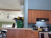 Ginger  kitchen quickly solo  jerk off