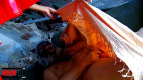 lou charmelle fucked in the ass by the wolf