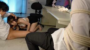 Charming office lady got fucked after work
