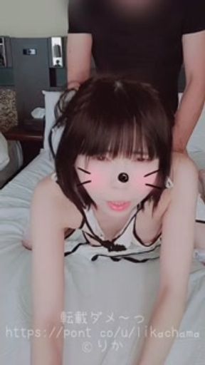 3.Dignified cool white china girl's black and creampie♥ anal full view post-observation.