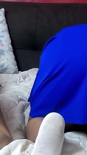 Arab Lesbian Teen Casted by Hot MILF