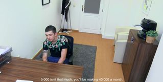 Perfect sensations and cum on chest after this boy sucks cock like a tramp