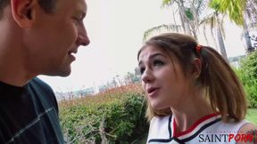 Rosalyn Gets Fucked Hard in Her Cheer Uniform