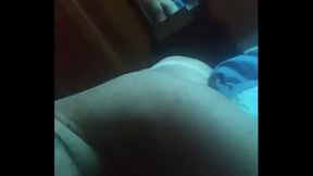 Gay Guy Shows Off His Thong In Mirror For Hot Amateur Action
