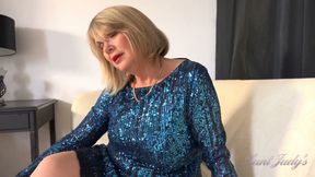 Auntjudys - Busty British GILF Elle Brings You Home From Her Friends Wedding