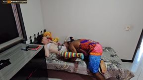 Sexy wife and her friend's hubby get wild in an orgy