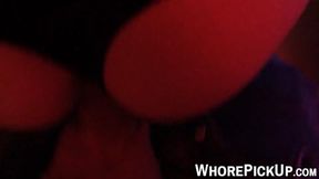 Slutty hooker gets big dick doggystyle