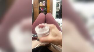 Femboy DaniI Edging with Money-shot