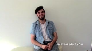 Mitch Aussie Bear Cub Gets Himself Off In His Leather Harness &amp; Monster Cock Dildo