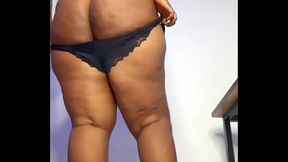 Horny Ebony Housewife Squirting Hard | FULL VIDEO ON RED - Mara Exotic