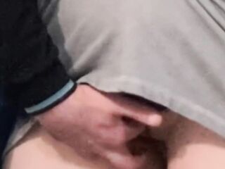 Hirsute Cunt Fingered by Stranger in Crowded Subway