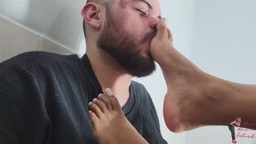 Foot Worship, by Iza Candy and Slave , FULL HD