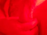 Huge Dick Sweaty Bodybuilding Bear Plays With Hard Giant Cock and Big Balls in Sauna Hairy Hung Bull