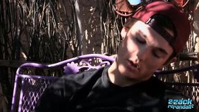 ZackRandall Handsome Lucas Daniels Enjoys A Hot Solo Moment Under The Sun