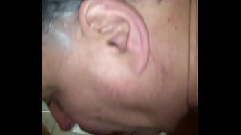 He loves this toosie pop