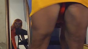 Twerk & Sensual Dance in leotard and thong with my glasses on