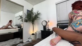 redhead hottie loveless gets bbc backshots and orgasm