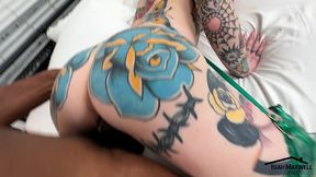 redhead hottie loveless gets bbc backshots and orgasm