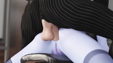 3d Animation Widowmaker Gets Fucked Raw as Secretary Slut First Day Office Roleplay