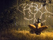 Night hunt outdoors Public Exhib