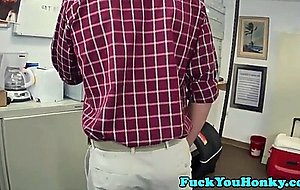 Straight cracker ir fucked by casting agent