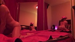 Middle aged woman being a real nymphomaniac