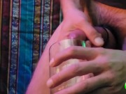 Double Silicone Cockring Try-on Review 4K