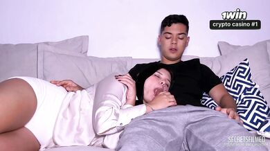 18YO Latina Big Ass Cowgirl Gushes Loud Mid Movie