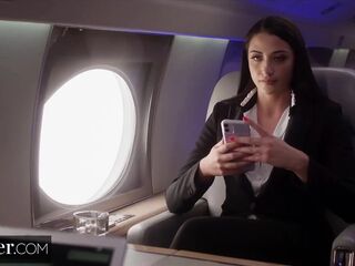 Deeper. Seth submits to slavemaster boss Angela White