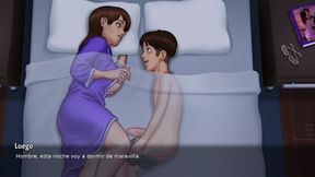 Mommy Offering Her Treats To Her Tenant When They're Alone - Summertime Saga