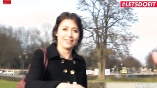 BUMSBUS - German women Meggie Marika Enjoys African Penis In The Backseat - LETSDOEIT