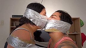 Fixing Their Relationship Problems With Intimate Tape Bondage (low res mp4)