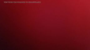 Red shiny pants fucked without cumming