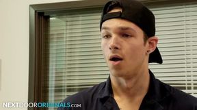Mechanic Jayden Marcos Flip Flops Hunk