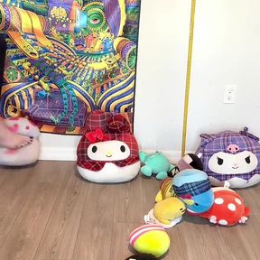 Plushie Stomp - Size 16 Feet Stomping Stuffed Toy Collection
