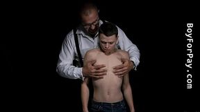 Running My Hands Over My Slave'_s Head and Face, Petting Him Like a Stray Puppy - Boyforpay