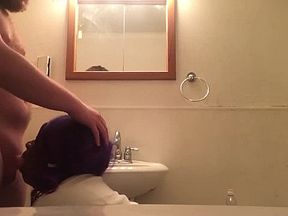 Late Night Bathroom Quickie