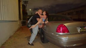 Bad Bitch Gets a Big Cock Surprise in Public