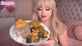 Chinese Mukbang, Belly Bloat & Gas Destruction