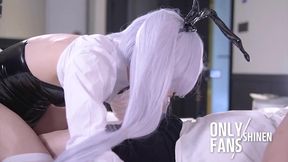 Frieren Anime Bunny Girl Sex Friend Femboy Hentai Cosplay Cum Shot