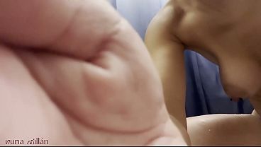 Brunette babe gets her ass ready for a gang bang